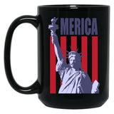 Joe Dirt Merica Funny 4Th Of July Essential Black Coffee Mug