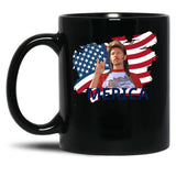 Joe Dirt Merica TMugs Funny Black Coffee Mug