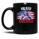 Joe Dirt Merica (2) Black Coffee Mug