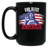 Joe Dirt Merica (2) Black Coffee Mug