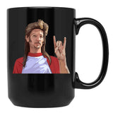 Joe Dirt (3) Black Coffee Mug - Black