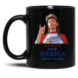 Joe Dirt Black Coffee Mug