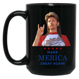 Joe Dirt Black Coffee Mug