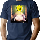 Joeyy Mashallah Bootleg Graphic T-Shirt - Navy