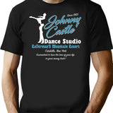 Johnny Castle Dance Studio T-Shirt for Men & Women, T-Shirts Graphic Tee - Black