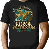 Join The Space Program T-Shirt - Retro Graphic Tee for Men & Women - Black