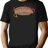 Jones Bbq And Foot Massage T-Shirt - Retro Graphic Tee for Men & Women - Black