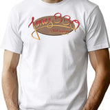 Jones Bbq And Foot Massage T-Shirt - Retro Graphic Tee for Men & Women - White