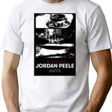 Jordan Peele Poster T-Shirt for Men & Women, T-Shirts Graphic Tee - White