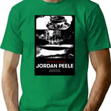 Jordan Peele Poster T-Shirt for Men & Women, T-Shirts Graphic Tee - Green