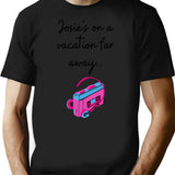 Josie's On A Vacation Far Away T-Shirt - Black