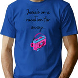 Josie's On A Vacation Far Away T-Shirt - Blue