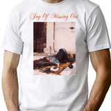 Joy Of Missing Out T-Shirt - Retro Graphic Tee for Men & Women - White