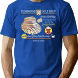 Judge Smails Golf Hat Ad Bushwood Golf Shop T-Shirt for Men & Women, T-Shirts Graphic Tee - Blue