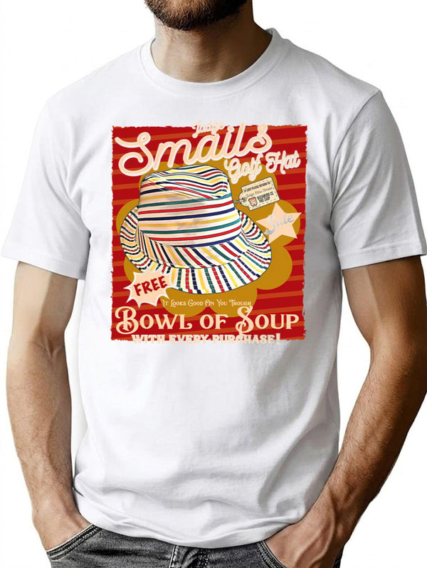 Judge Smails Golf Hat T-Shirt for Men & Women, T-Shirts Graphic Tee - White