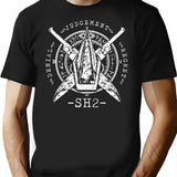 Judgement T-Shirt for Men & Women, T-Shirts Graphic Tee - Black