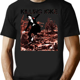 Jump Poster Killing Joke Horror Movie Band Rock Golden The Great Tour New Wave Funny T-Shirt for Men & Women, T-Shirts Graphic Tee - Black