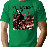Jump Poster Killing Joke Horror Movie Band Rock Golden The Great Tour New Wave Funny T-Shirt for Men & Women, T-Shirts Graphic Tee - Green