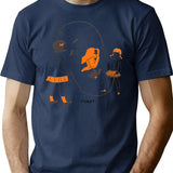 Jump Twist On Vintage Jump Roping Girls T-Shirt - Navy