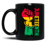 Juneteenth 1865 (1) Black Coffee Mug