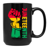 Juneteenth 1865 (1) Black Coffee Mug - Black