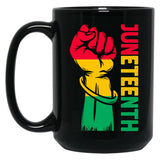 Juneteenth 1865 (1) Black Coffee Mug
