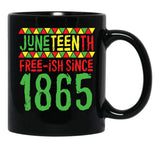 Juneteenth 2021 Black Coffee Mug - Black