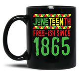 Juneteenth 2021 Black Coffee Mug