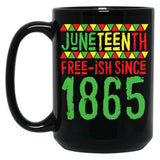 Juneteenth 2021 Black Coffee Mug