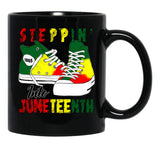 Juneteenth 2023 Design Black Coffee Mug - Black