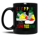 Juneteenth 2023 Design Black Coffee Mug