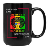 Juneteenth Copy Copy Copy Copy Black Coffee Mug - Black