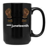 Juneteenth Copy Copy Copy Black Coffee Mug - Black