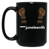 Juneteenth Copy Copy Copy Black Coffee Mug