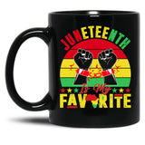 Juneteenth Mug Human Rights Mug Black History Month Mug Freedom Outfit Black Coffee Mug