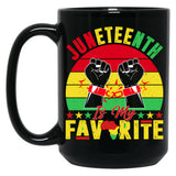 Juneteenth Mug Human Rights Mug Black History Month Mug Freedom Outfit Black Coffee Mug
