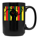 Juneteenth (10) Black Coffee Mug - Black