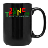 Juneteenth (11) Black Coffee Mug - Black