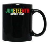 Juneteenth (12) Black Coffee Mug - Black