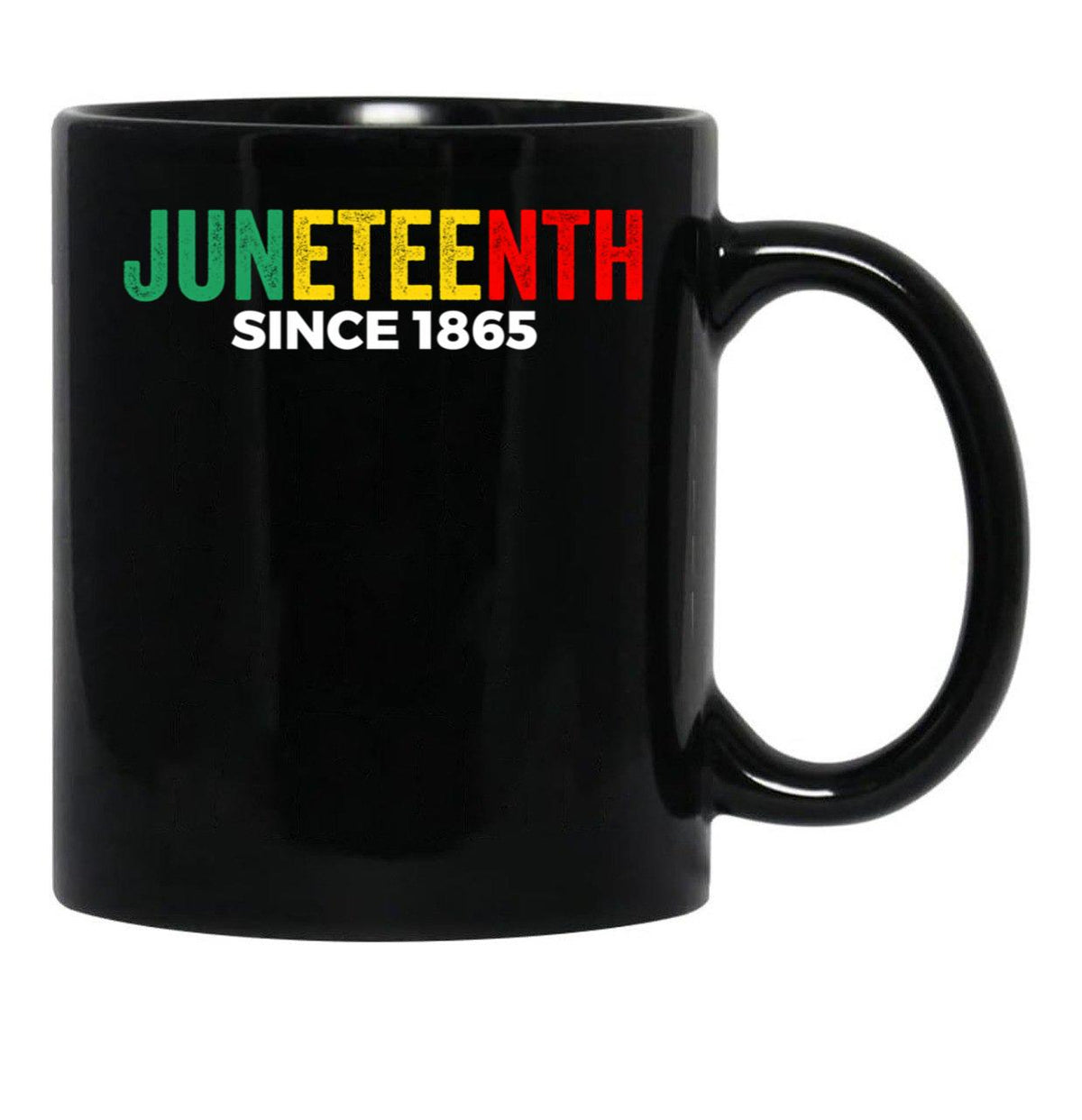 Juneteenth (12) Black Coffee Mug - Black