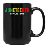 Juneteenth (12) Black Coffee Mug - Black