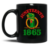 Juneteenth (13) Black Coffee Mug