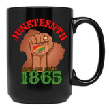 Juneteenth (14) Black Coffee Mug - Black