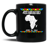 Juneteenth (1) Black Coffee Mug