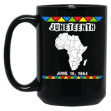 Juneteenth (1) Black Coffee Mug