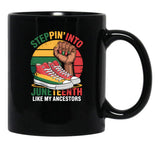 Juneteenth (5) Black Coffee Mug - Black