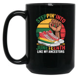 Juneteenth (5) Black Coffee Mug
