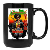 Juneteenth (7) Black Coffee Mug - Black