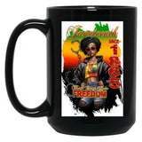 Juneteenth (7) Black Coffee Mug
