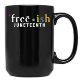 Juneteenth (8) Black Coffee Mug - Black